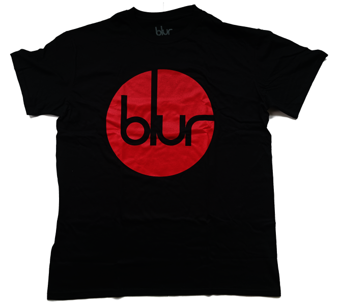 Blur Unisex Tee Shirt<br>Blur Logo<br>Size: X Large