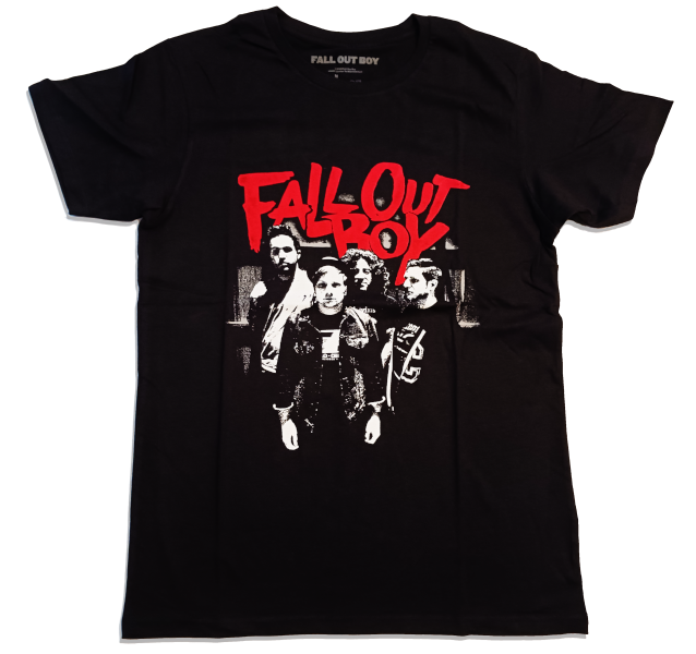 Fall Out Boy Unisex Tee Shirt<br>Punk Scratch<br>Size: Medium