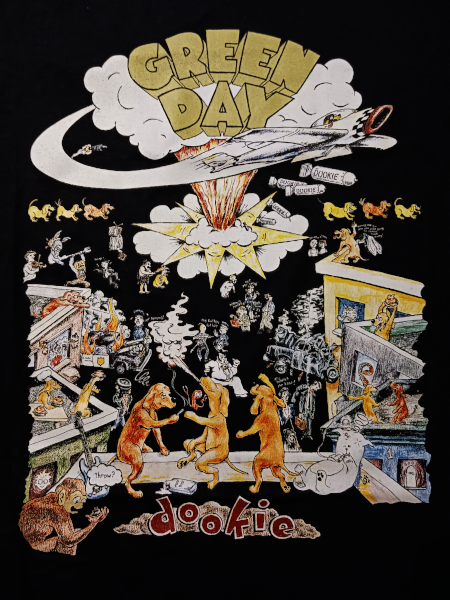 Green Day Unisex Tee Shirt<br>Dookie<br>Size: Medium