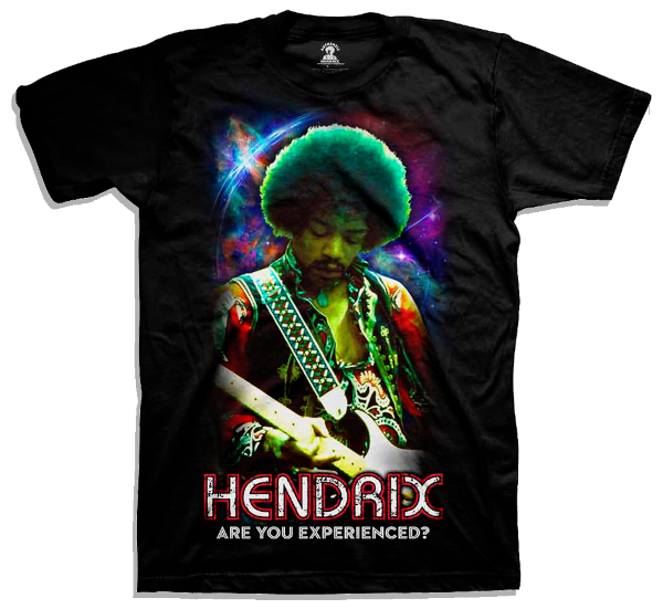 Jimi Hendrix Unisex Tee Shirt<br>Cosmic<br>Size: XX Large