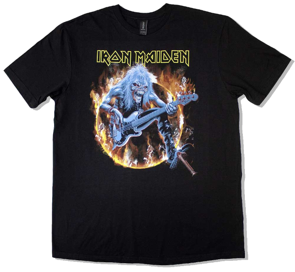 Iron Maiden Unisex Tee Shirt<br>Steve Harris as Eddie<br>Size: XX Large