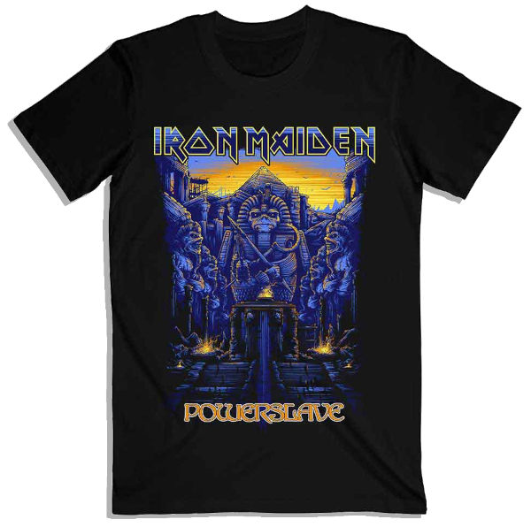 Iron Maiden Unisex Tee Shirt<br>Powerslave<br>Size: XX Large