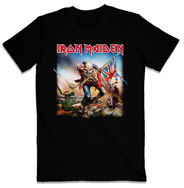 Iron Maiden Unisex Tee Shirt<br>The Trooper<br>Size: X Large