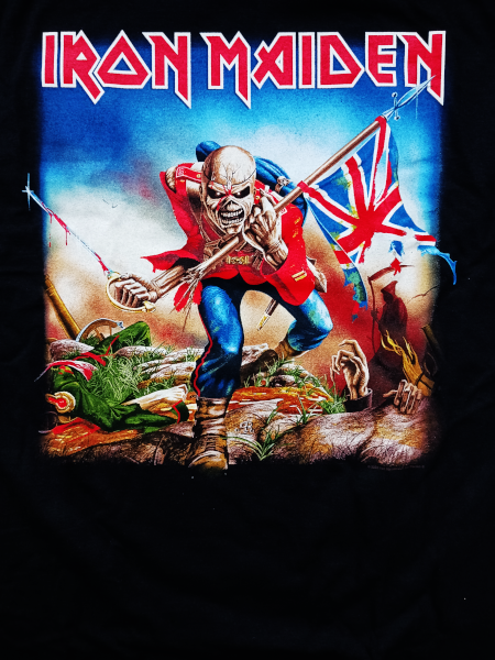 Iron Maiden Unisex Tee Shirt<br>The Trooper<br>Size: X Large