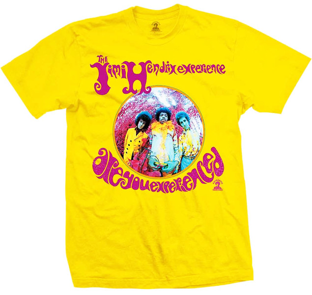 Jimi Hendrix Unisex Tee Shirt<br>Are You Experienced?<br>Size: XX Large