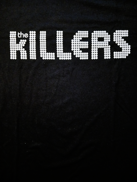 The Killers Unisex Tee Shirt<br>Classic Logo<br>Size: Medium