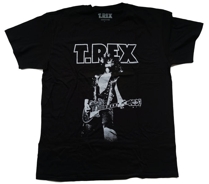 T-Rex Unisex Tee Shirt<br>Glamrock<br>Size: Large