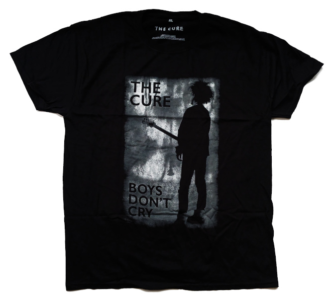 The Cure Unisex Tee Shirt<br>Boys Don't Cry<br>Size: X Large