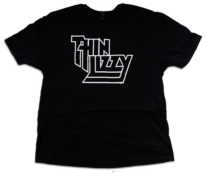 Thin Lizzy Unisex Tee Shirt<br>Classic Logo<br>Size: XX Large