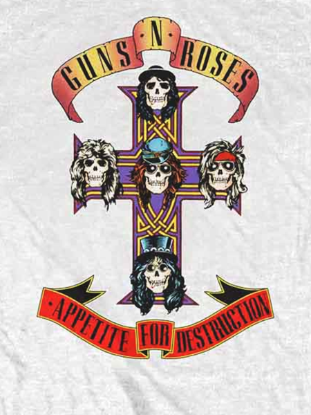 Guns N' Roses Unisex Tee Shirt<br>Appetite for Destruction<br>Size: XX Large