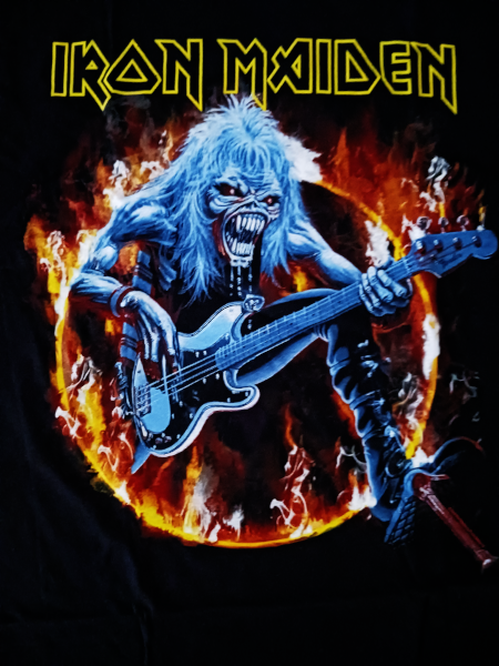 Iron Maiden Unisex Tee Shirt<br>Steve Harris as Eddie<br>Size: XX Large