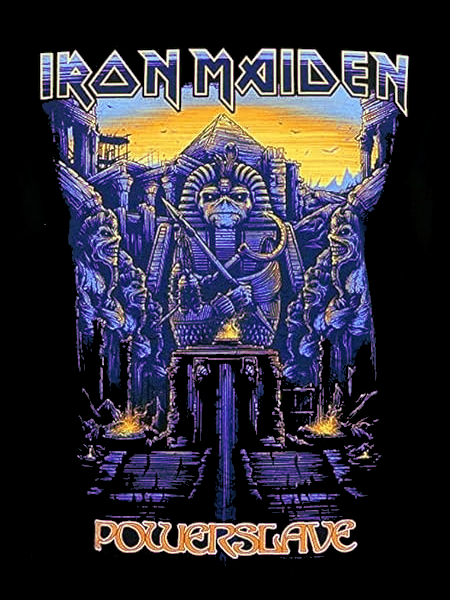 Iron Maiden Unisex Tee Shirt<br>Powerslave<br>Size: XX Large