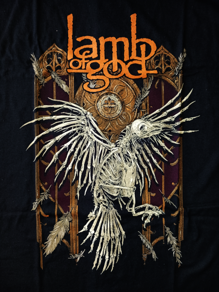 Lamb Of God Unisex Tee Shirt<br>Crow<br>Size: XX Large