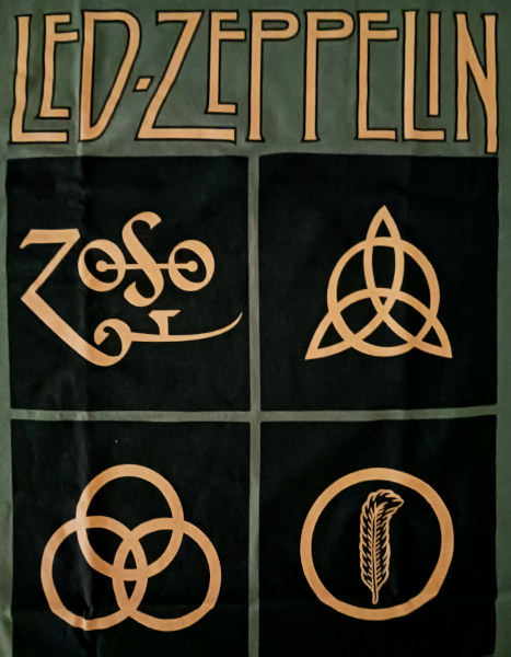 Led Zeppelin Unisex Tee Shirt<br>Led Zeppelin IV<br>Size: XX Large