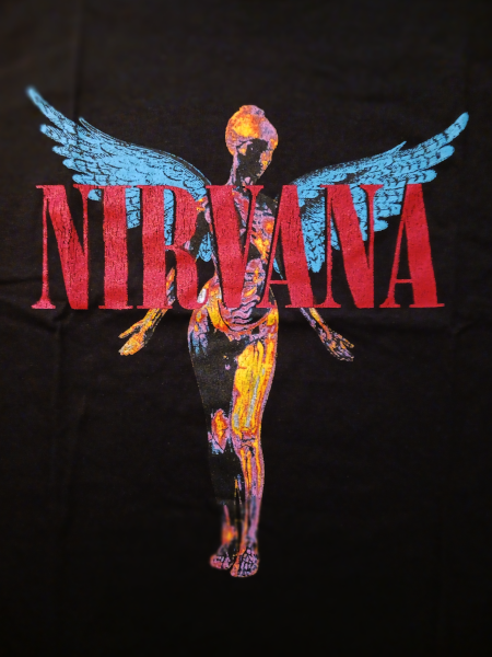 Nirvana Unisex Tee Shirt<br>In Utero Angel<br>Size: Large