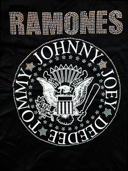 Ramones Unisex Tee Shirt<br>Presidential Seal (Embellished)<br>Size: Medium