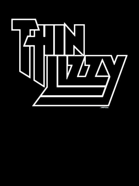 Thin Lizzy Unisex Tee Shirt<br>Classic Logo<br>Size: XX Large